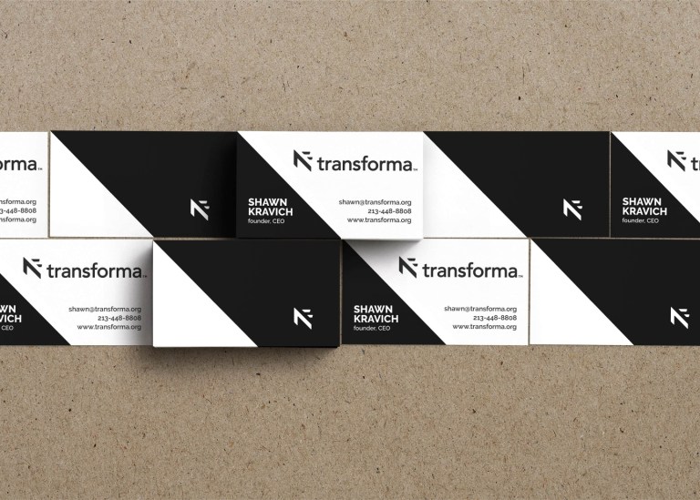 Transforma business cards