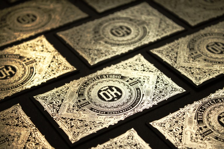 Tuyet graphic designer business card