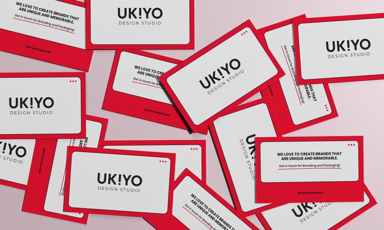 Ukiyo Design Studio business cards