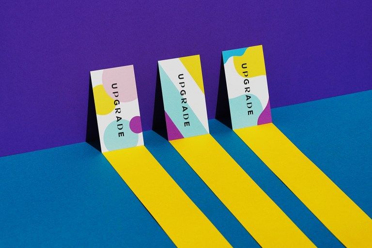 Upgrade business cards