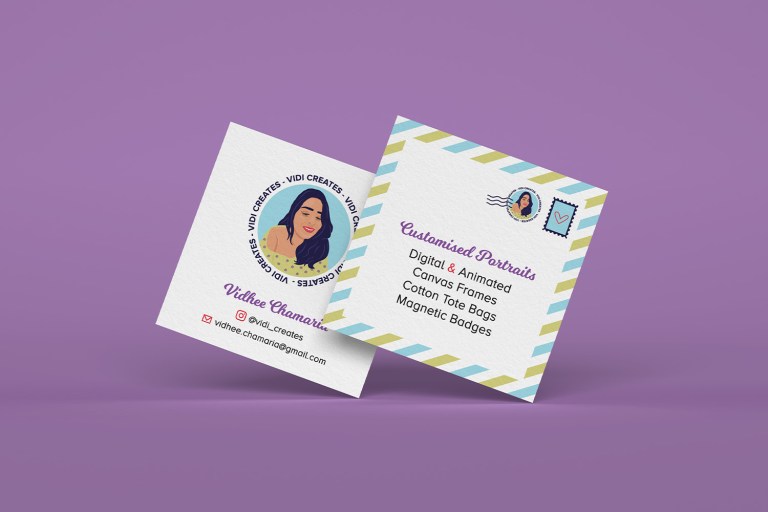 Vidhee designer business card_2