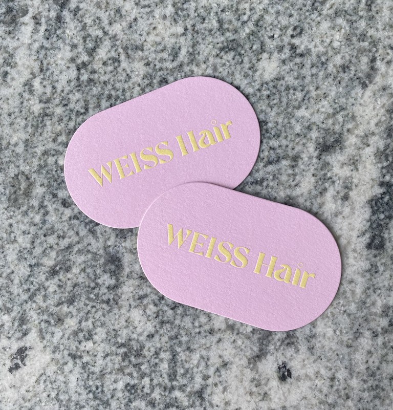 Weiss Hair business cards2