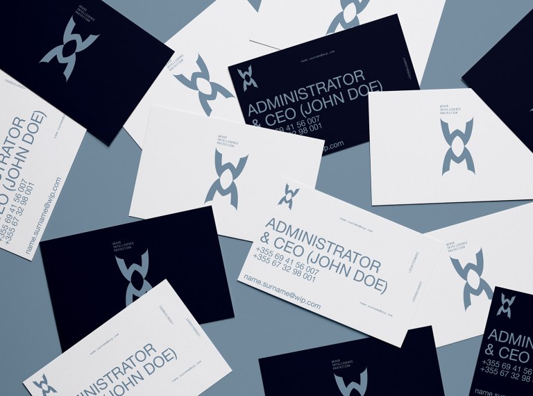 WIP security business cards