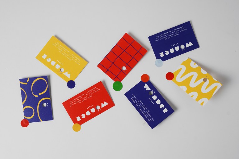 Wonder Store business card