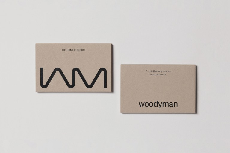 Woodyman furniture business cards