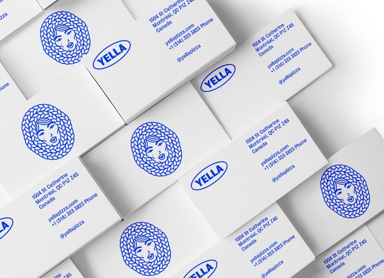 Yella business cards