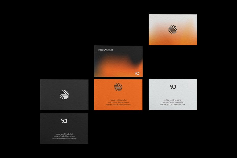 YJ business cards