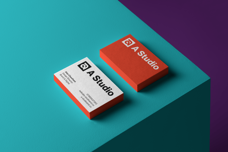 A Studio Business card