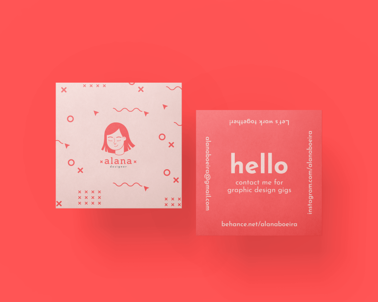 Alana Boeira business card
