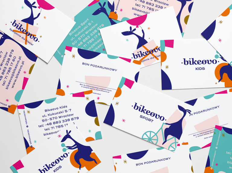 Bikeovo business cards