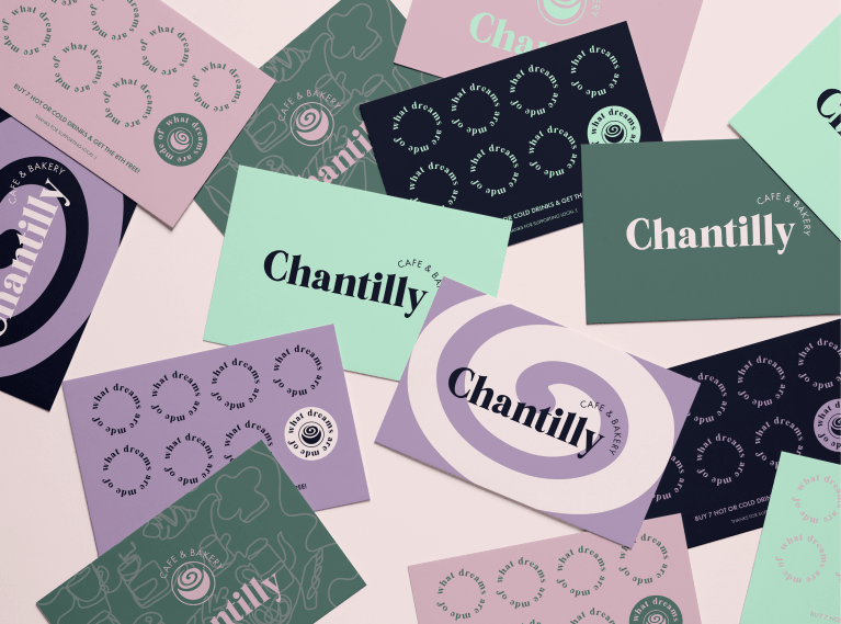 Chantilly business cards