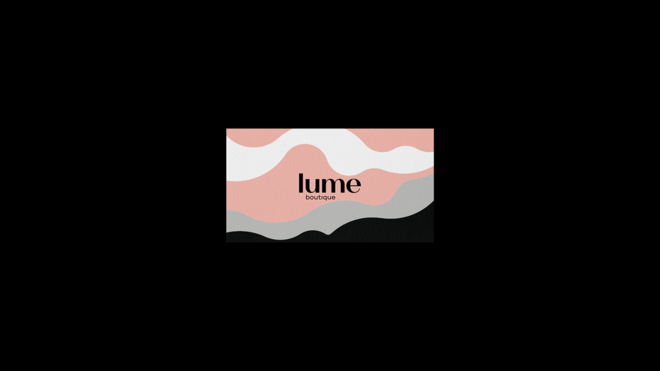 Lume boutique business card
