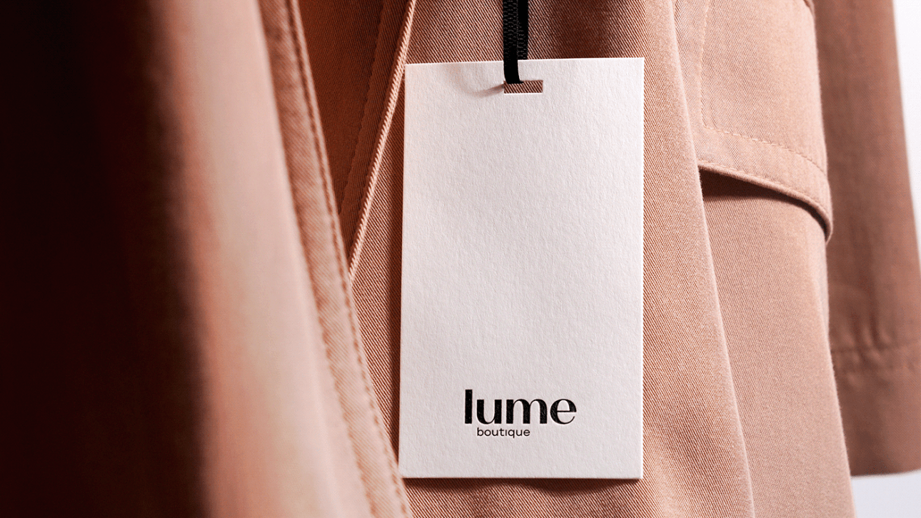 Lume boutique tag