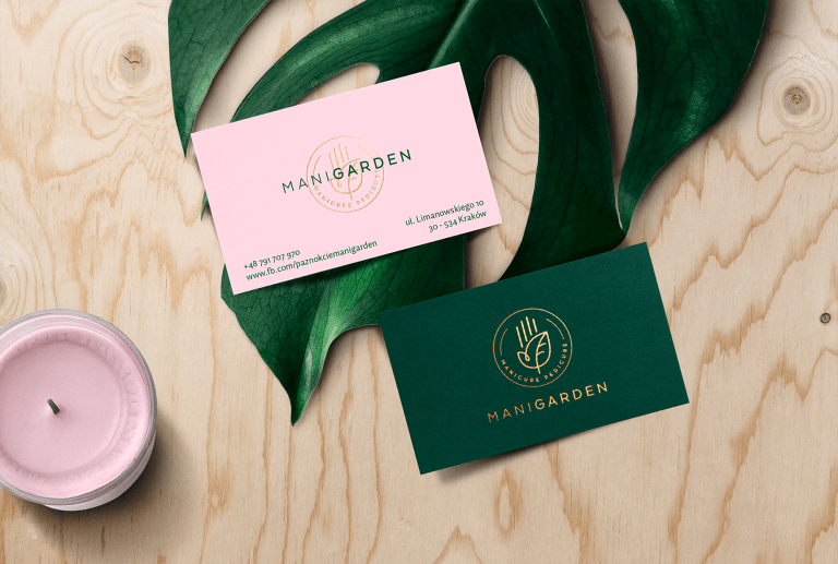 Manigarden business card