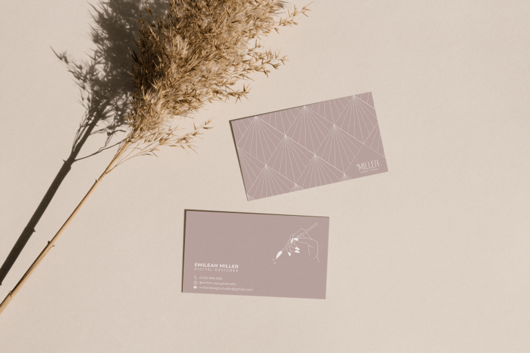 Miller Design Studio business card