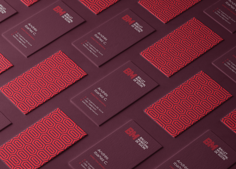 Municipal Ballet of Sucre Business Card