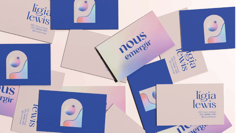 Nous Emergir business cards