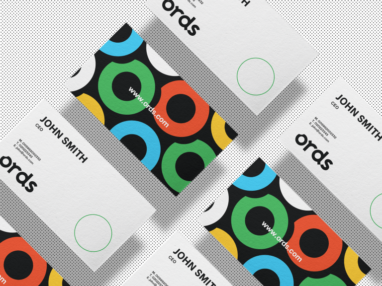 Ords eCommerce Platform Business Card
