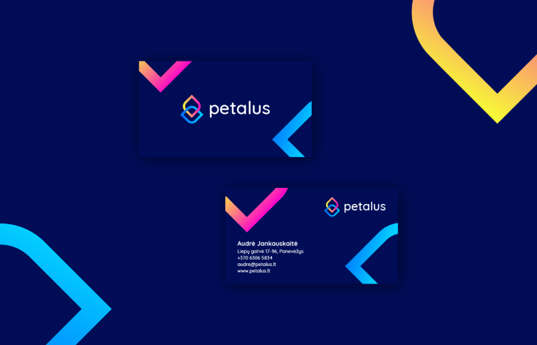 Petalus business card