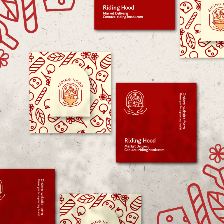 Riding Hood business card