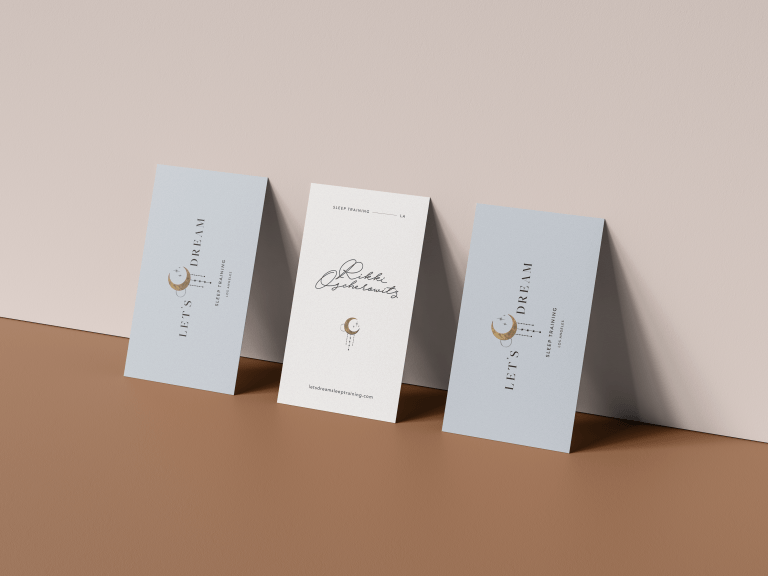 Stephanie Mathena Lets Dream Business Card