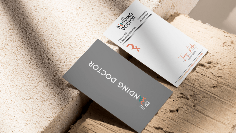 The Branding Doctor business card